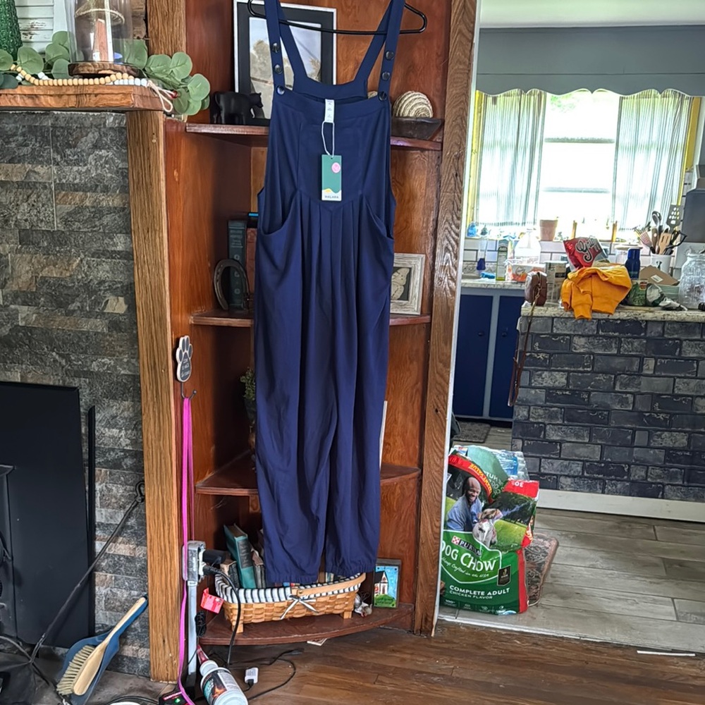 HALARA Navy Jumpsuit